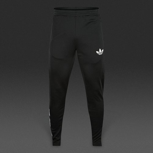 Adidas Originals FC Trefoil Fitted Cuffed Trackpants Black for Men